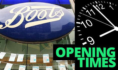 hanley boots opening times.